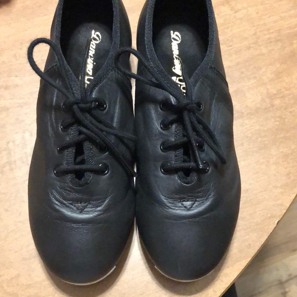 Dancing Fair Split Sole Clogging Shoes Black 6.5M